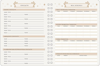 Harry Potter: Hogwarts Teacher's 12-Month Undated Planner