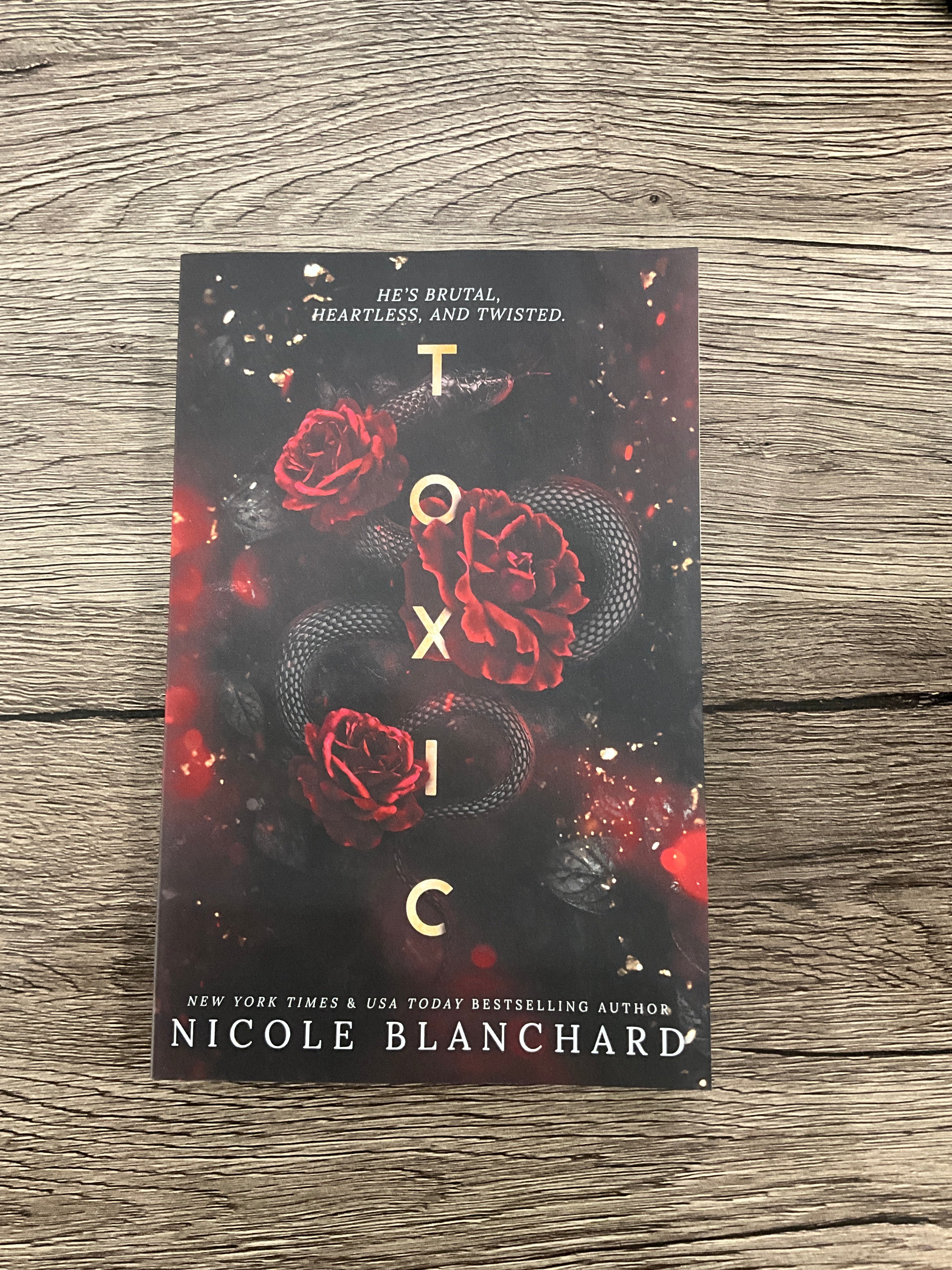 Toxic by Nicole Blanchard, signed, paperback