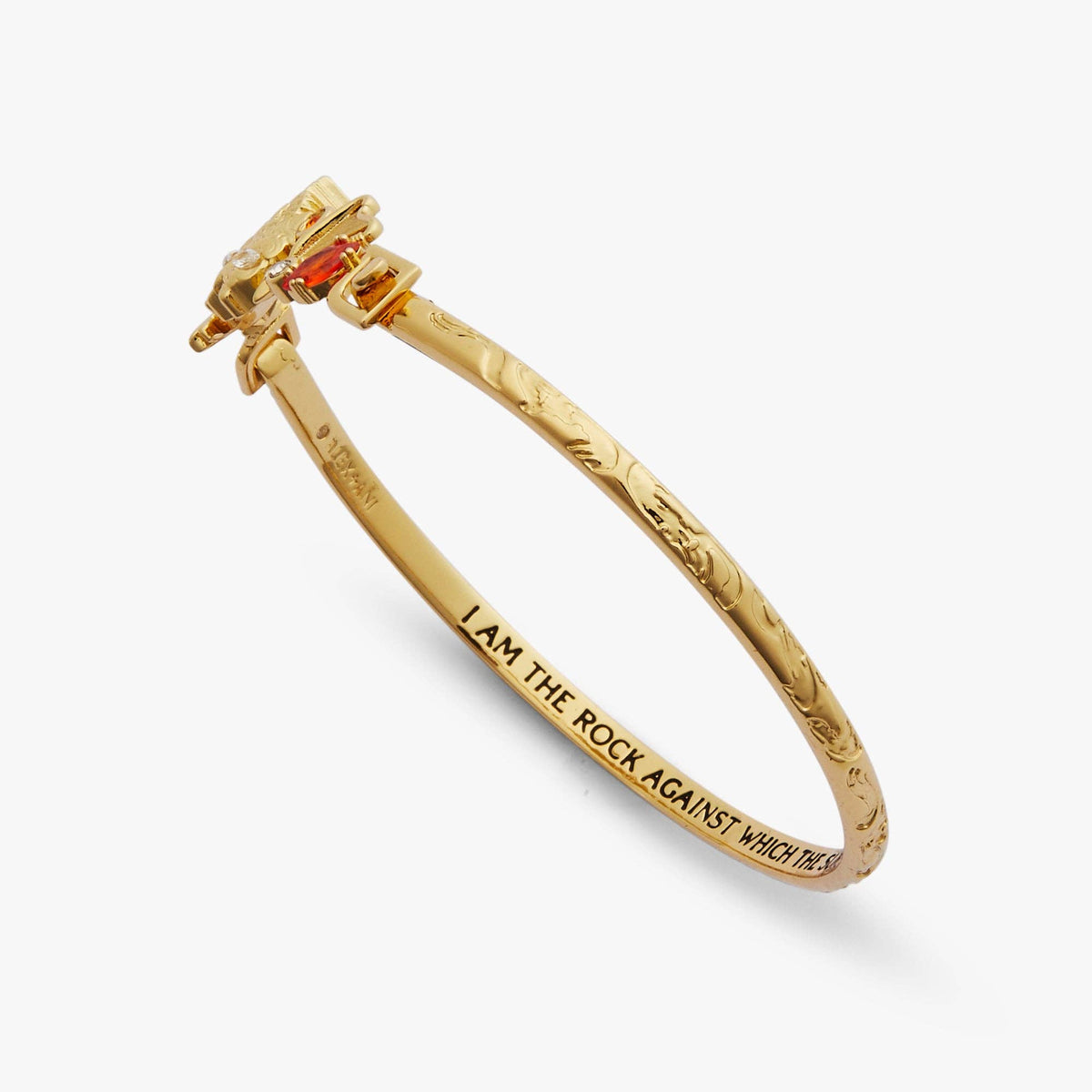 ACOTAR Silver Flames Dread Trove Tension Bangle: Gold