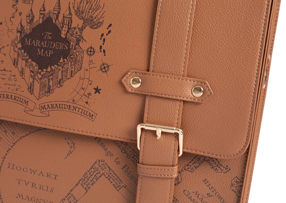 Harry Potter Marauder's Map Messenger Tote Bag