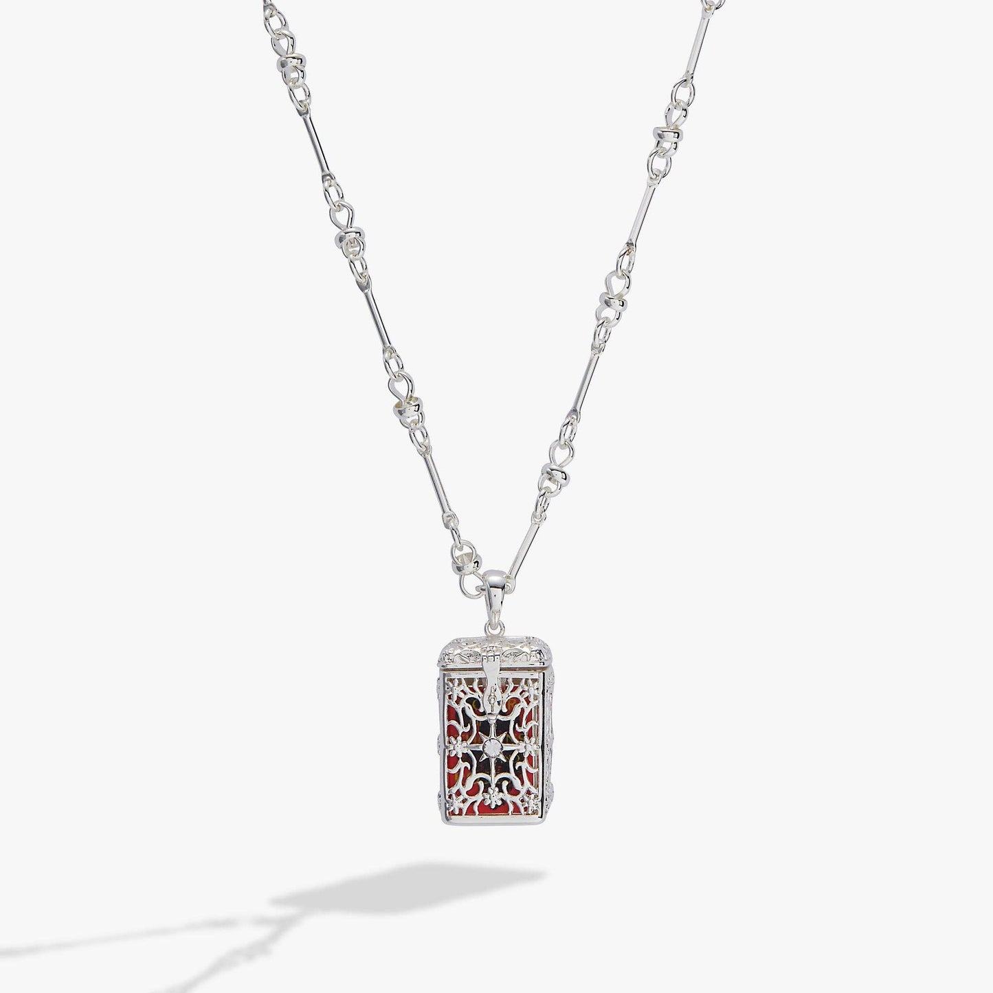 A Court of Thorns and Roses Book Charms Locket Necklace: Gold