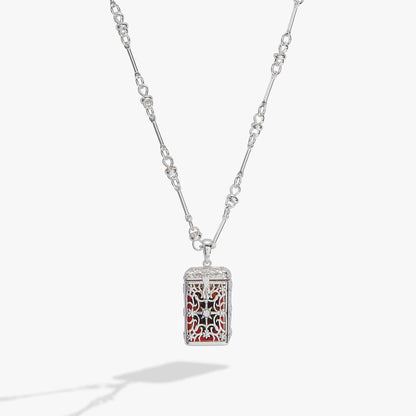 A Court of Thorns and Roses Book Charms Locket Necklace: Gold