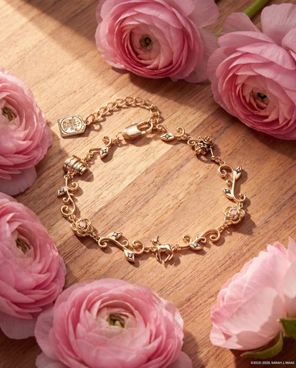 A Court of Thorns and Roses Elain Archeron Linear Bracelet: Gold