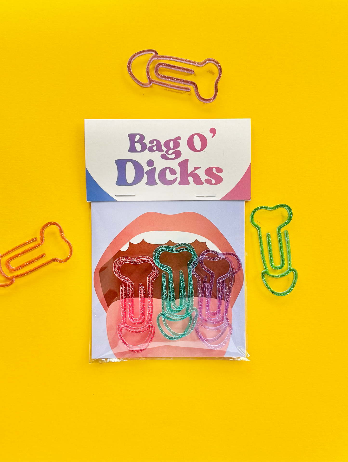 Bag O' Dick Cockclips : Nudes, paper clips