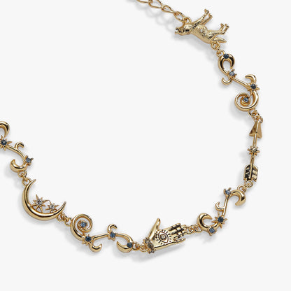 A Court of Thorns and Roses Feyre Archeron Linear Bracelet: Gold