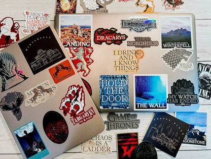 Game of Thrones Sigils & Iconic Art Decals (60-Pack)