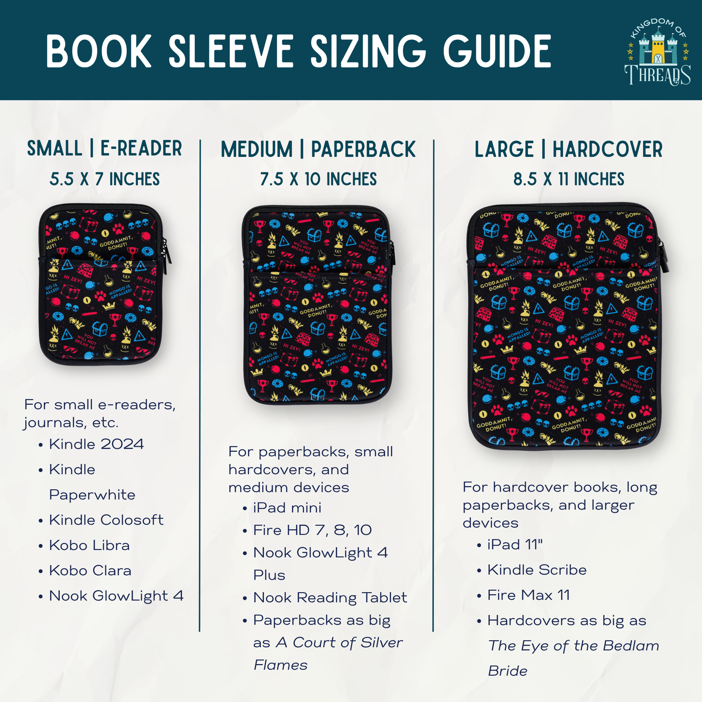 Hello Crawlers Book Sleeve | Dungeon Crawler Carl: Medium | Paperback