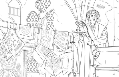 Harry Potter: Ravenclaw House Pride: The Official Coloring Book