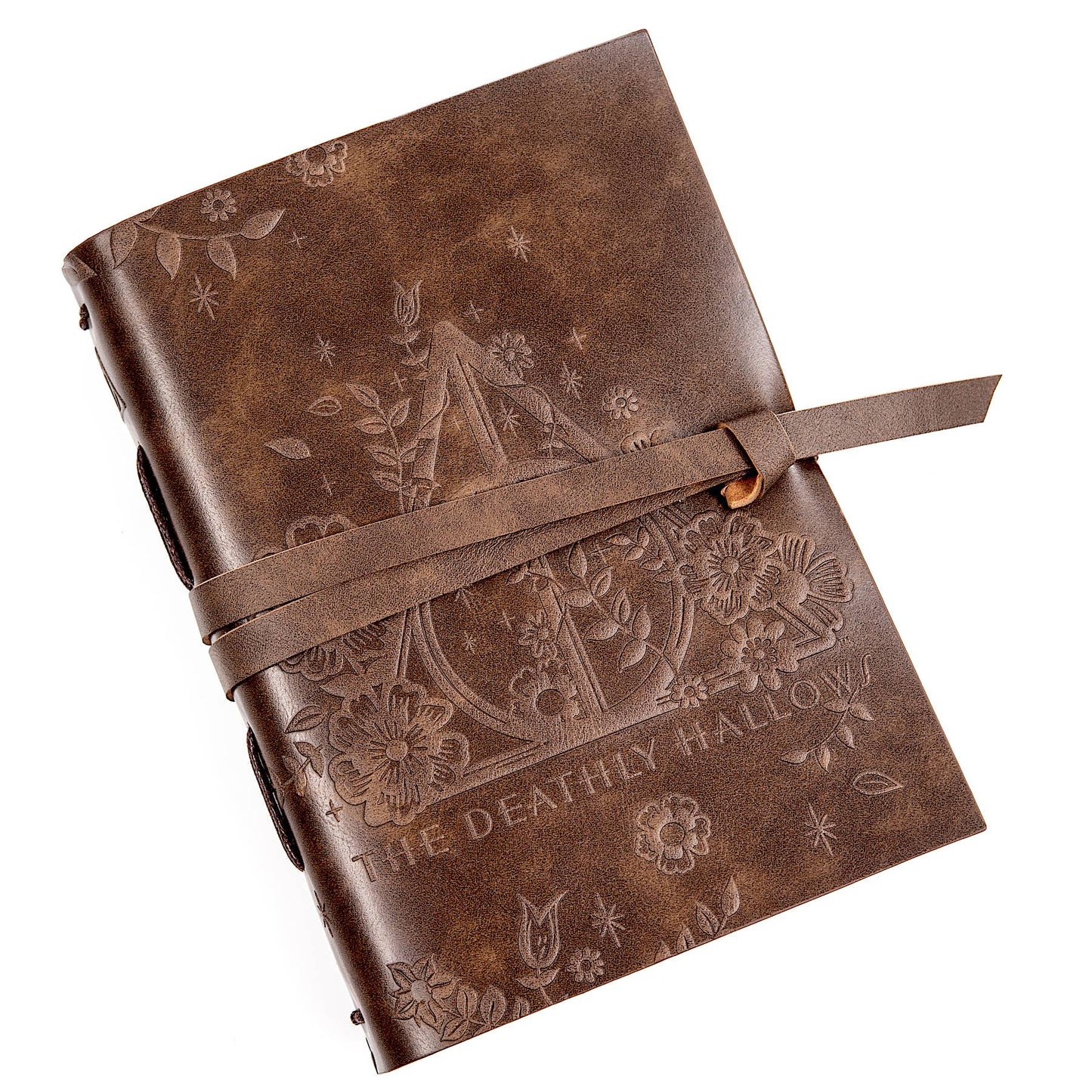 Harry Potter Deathly Hallows Leather Wrap Journal