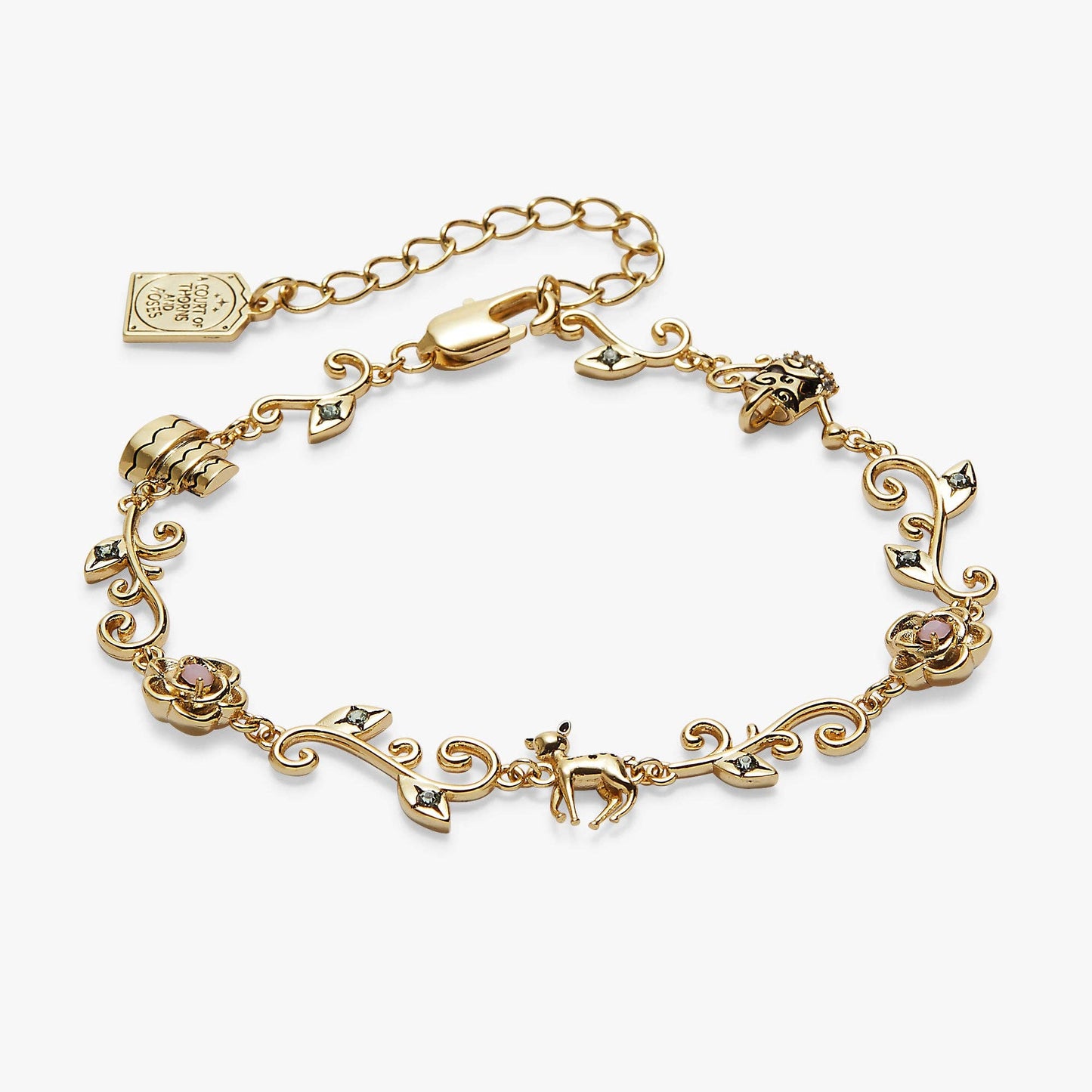 A Court of Thorns and Roses Elain Archeron Linear Bracelet: Gold