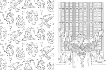 Harry Potter: Hogwarts: An Official Coloring Book