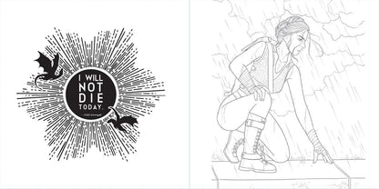 Fourth Wing: The Official Coloring Book