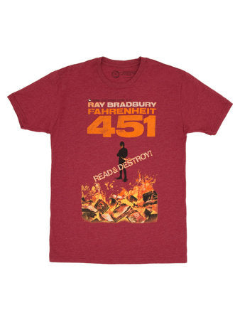 Fahrenheit 451 tshirt