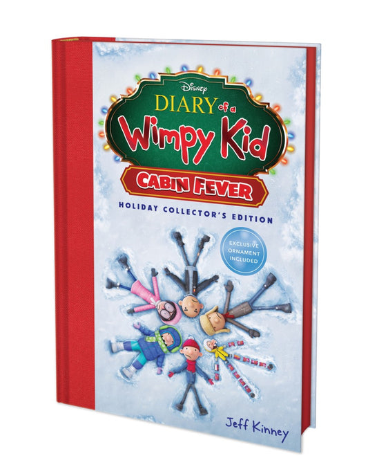 Cabin Fever by Jeff Kinney (Special Disney+ Cover Holiday Collector’s Edition) (Diary of a Wimpy Kid #6)