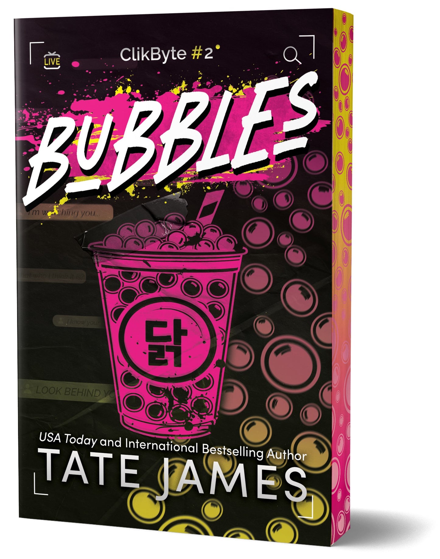 (PREORDER) Bubbles by Tate James (Deluxe Edition Paperback)