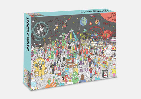 Where's Bowie? David Bowie in Outer Space puzzle