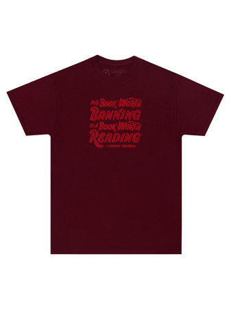 Any Book Worth Banning tshirt