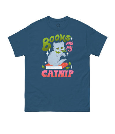 Books are my Catnip tshirt