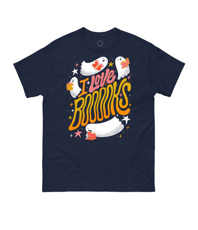 I Love Booooks tshirt