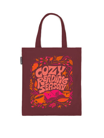 Cozy Reading Season tote