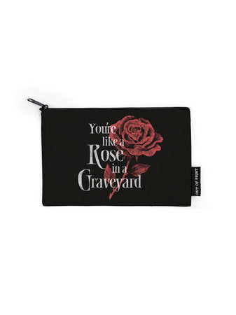 Alchemised: Rose in a Graveyard pouch