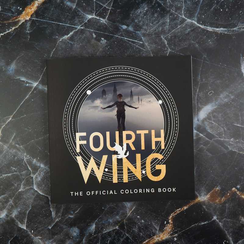 Fourth Wing: The Official Coloring Book