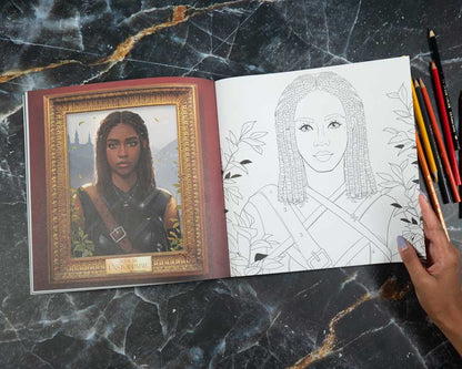 Fourth Wing: The Official Coloring Book