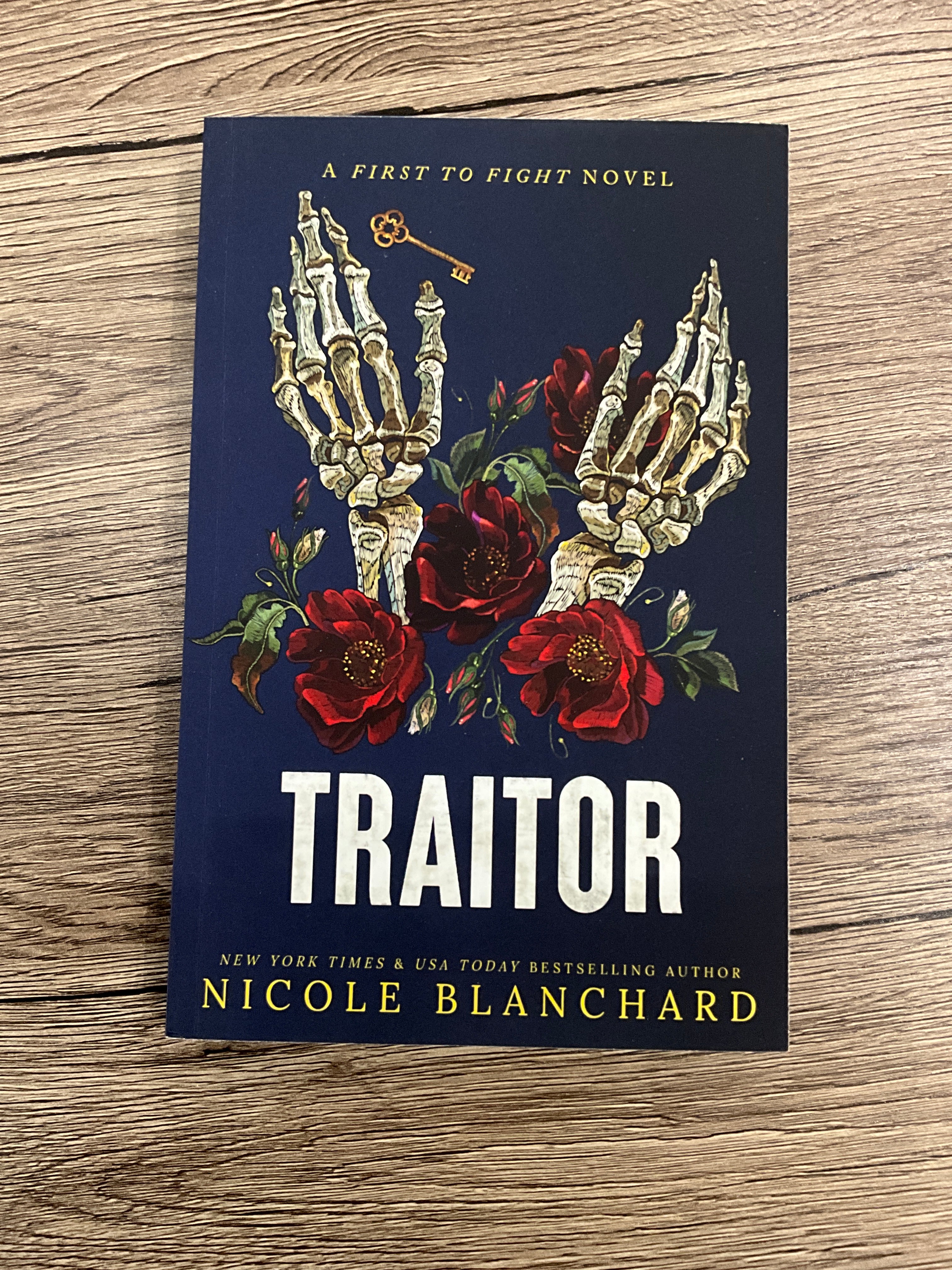 Traitor by Nicole Blanchard, signed