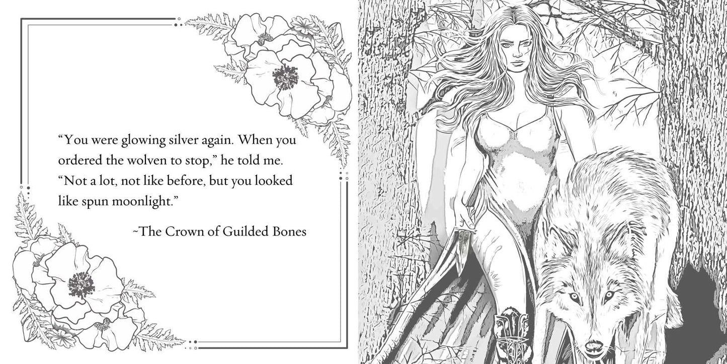 Official Blood and Ash Coloring Book by Jennifer L. Armentrout