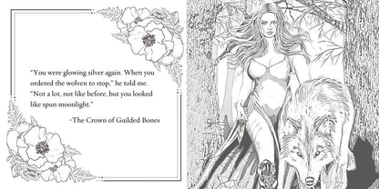 Official Blood and Ash Coloring Book by Jennifer L. Armentrout