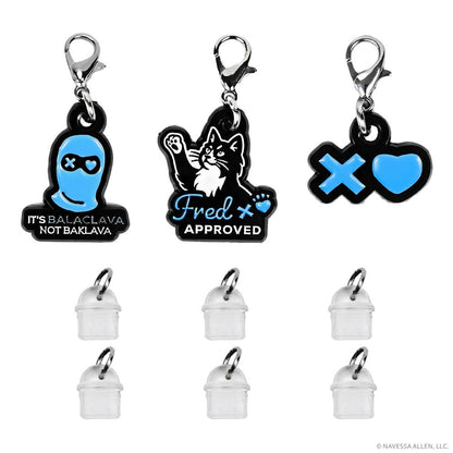 Lights Out Dust Plug Charms (3-Pack)