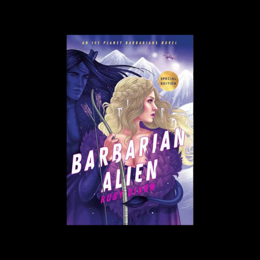 Barbarian Alien by Ruby Dixon, signed bookplate, paperback