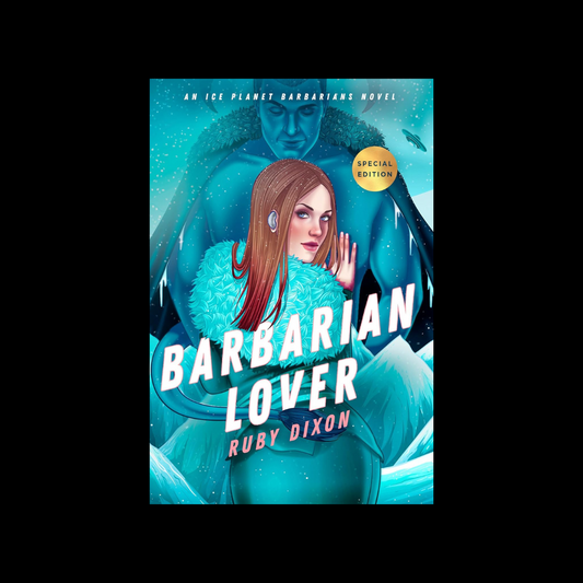 Barbarian Lover by Ruby Dixon, signed bookplate, paperback
