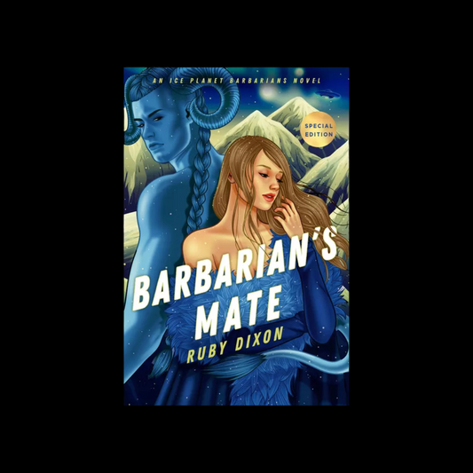 Barbarian's Mate by Ruby Dixon, signed bookplate, paperback