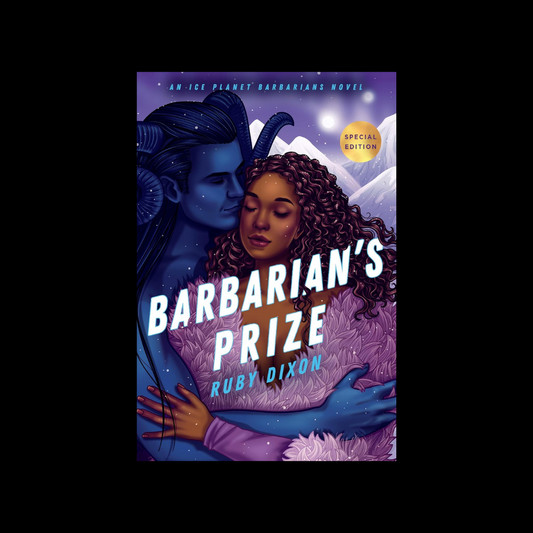 Barbarian's Prize by Ruby Dixon, signed bookplate, paperback
