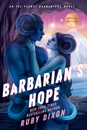 Barbarian's Hope by Ruby Dixon, signed bookplate, paperback