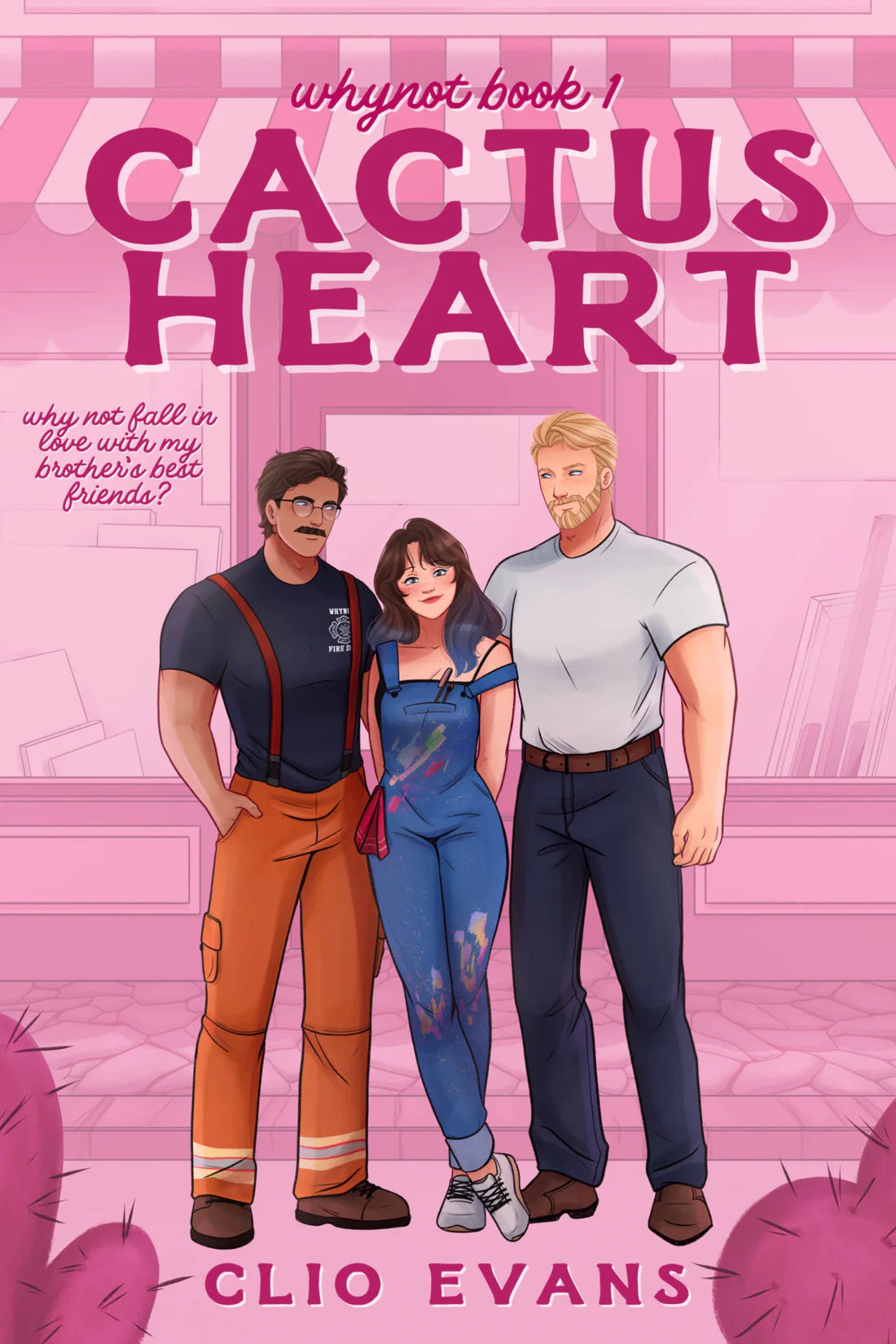 (PREORDER) Cactus Heart by Clio Evans (Illustrated Cover) (Signed)