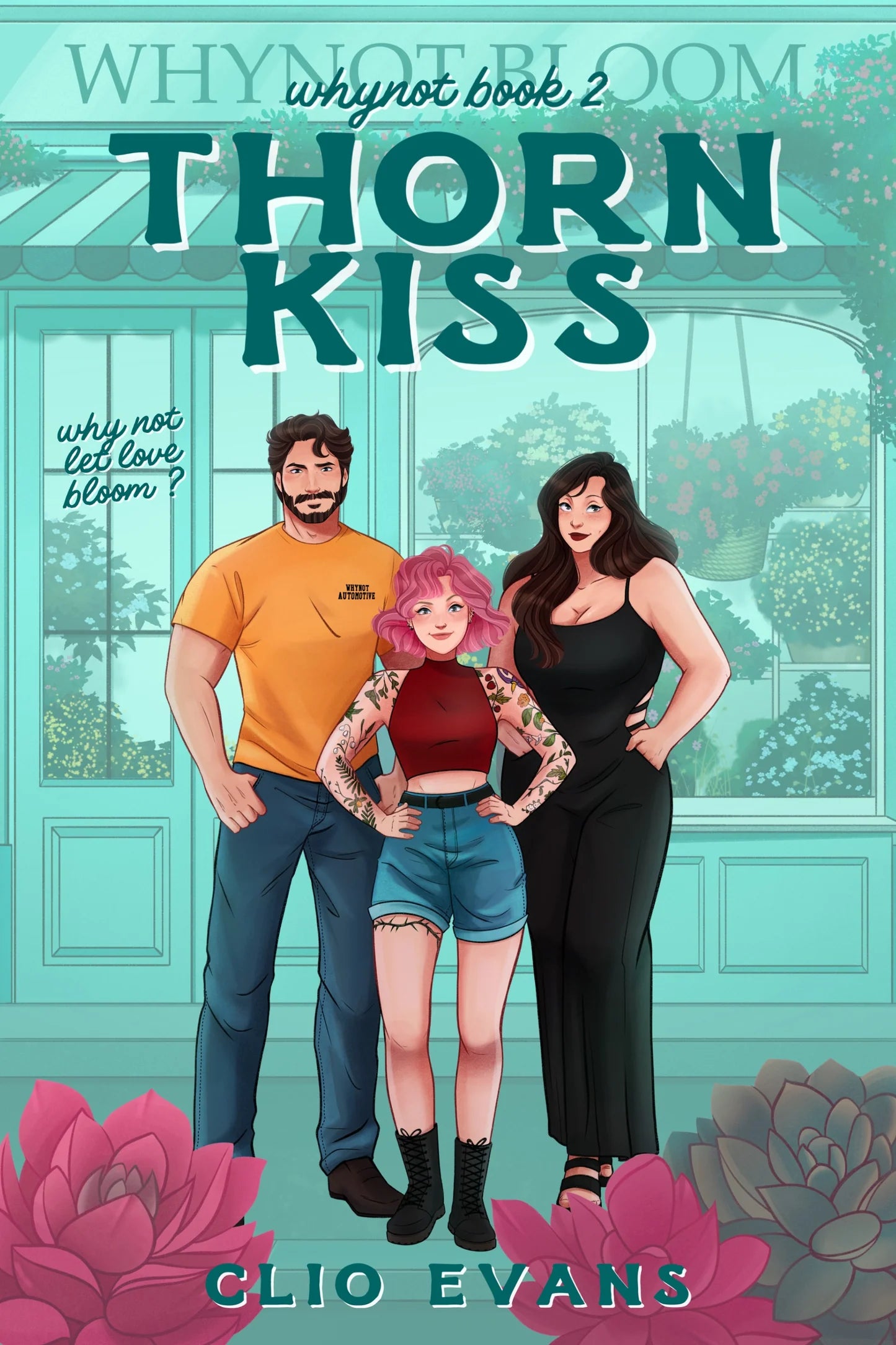 (PREORDER) Thorn Kiss by Clio Evans (Illustrated Cover) (Signed)