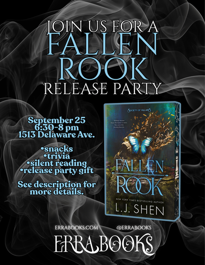 (PREORDER) Fallen Rook by L. J. Shen (Deluxe Edition Paperback)