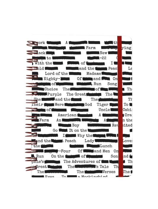 Banned Books lenticular notebook