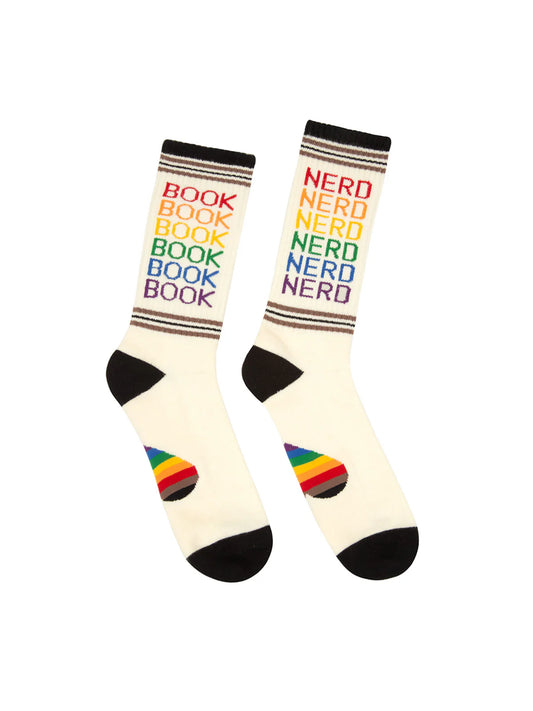Book Nerd Pride socks