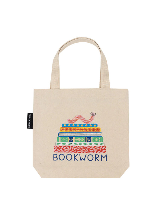 Bookworm mini tote