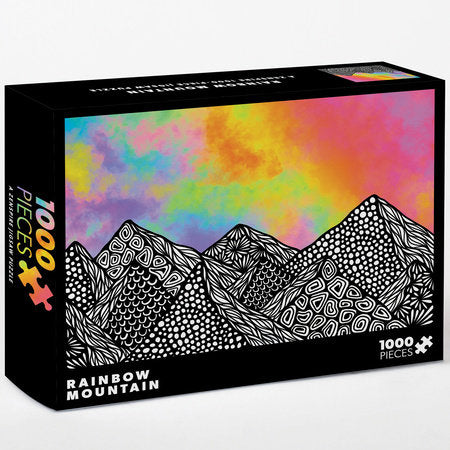 Rainbow Mountain puzzle
