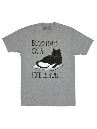 Bookstore Cats t-shirt