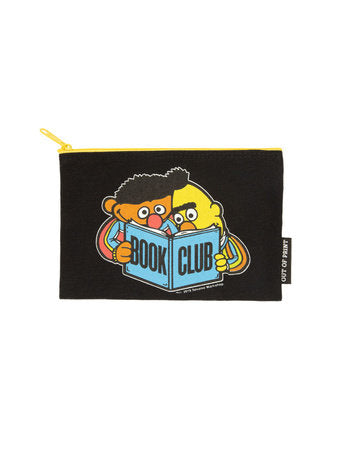 Bert and Ernie Book Club pouch