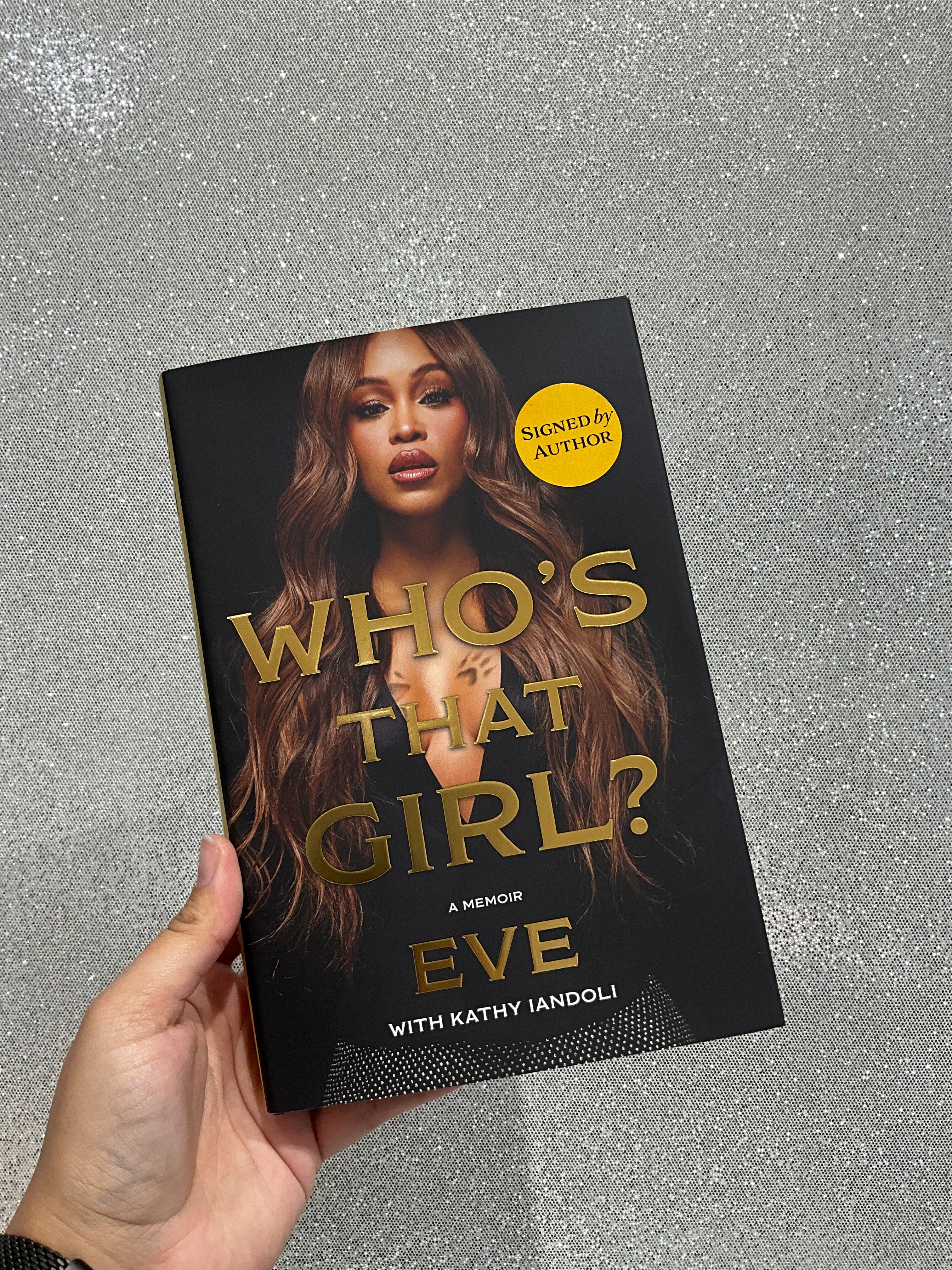 Who’s That Girl by Eve Cooper, signed