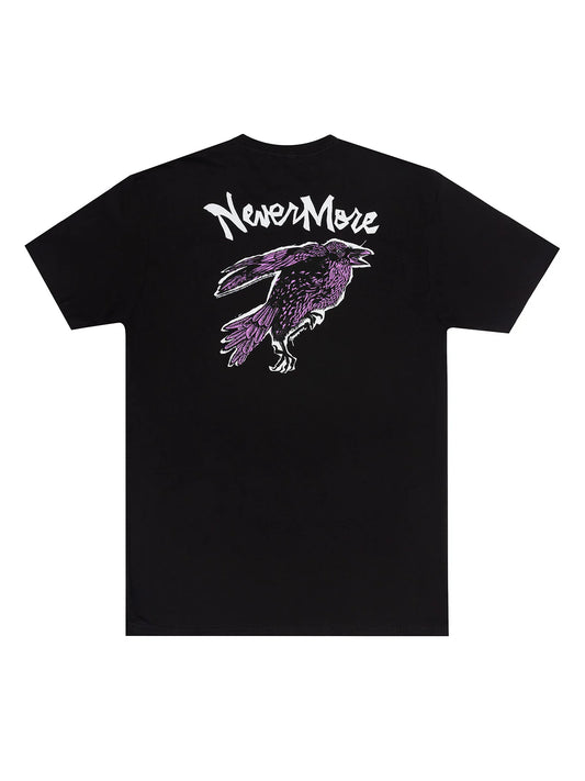 Edgar Allan Poe: Nevermore Raven t-shirt
