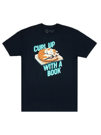 Curl Up with a Book t-shirt