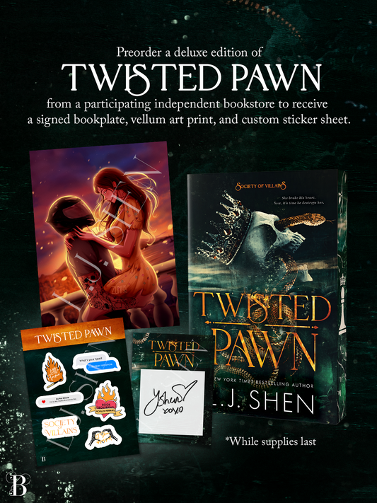 (PREORDER) Twisted Pawn by L.J. Shen (Deluxe Edition) (Signed Bookplate)