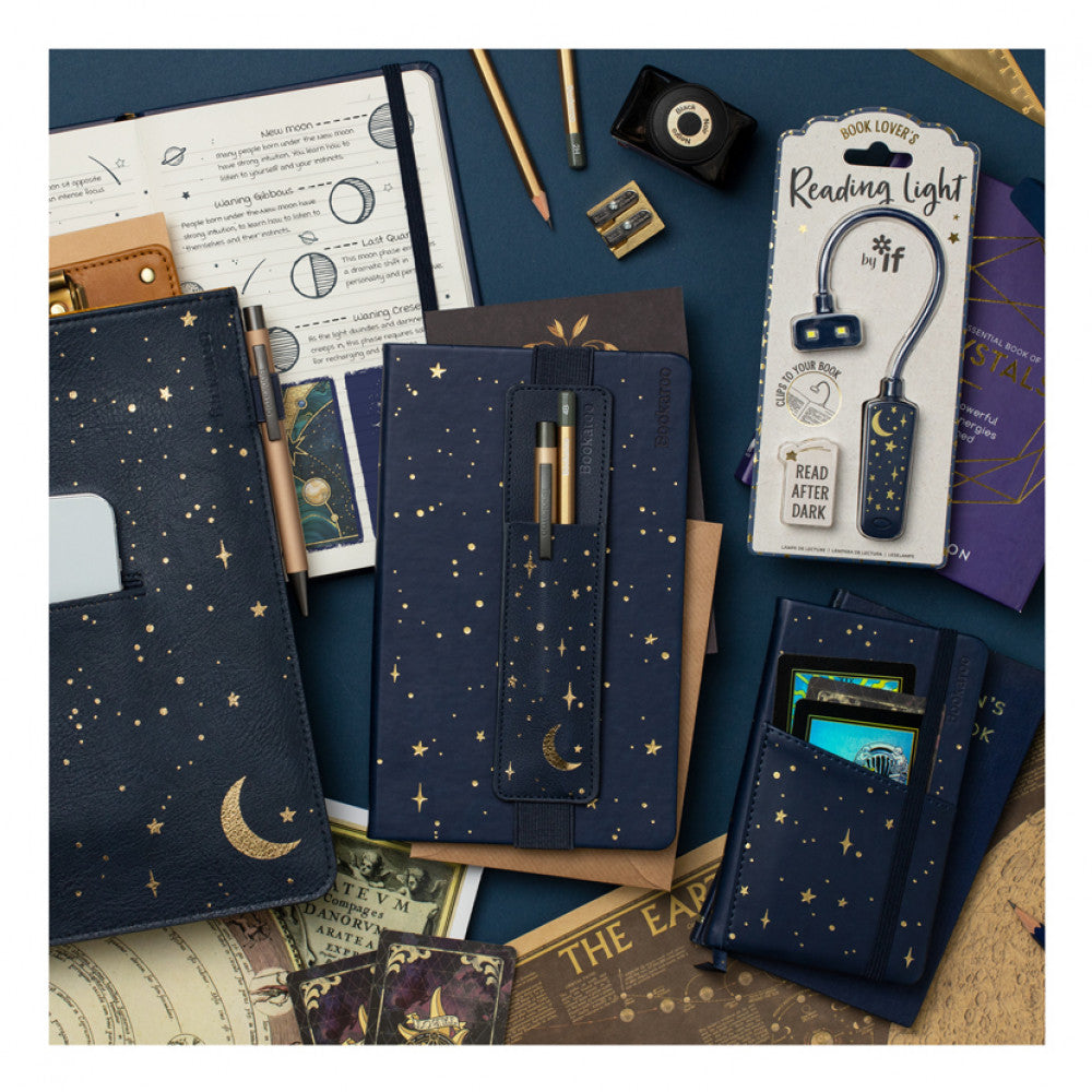 Bookaroo: Books & Stuff Pouch: Moon & Stars